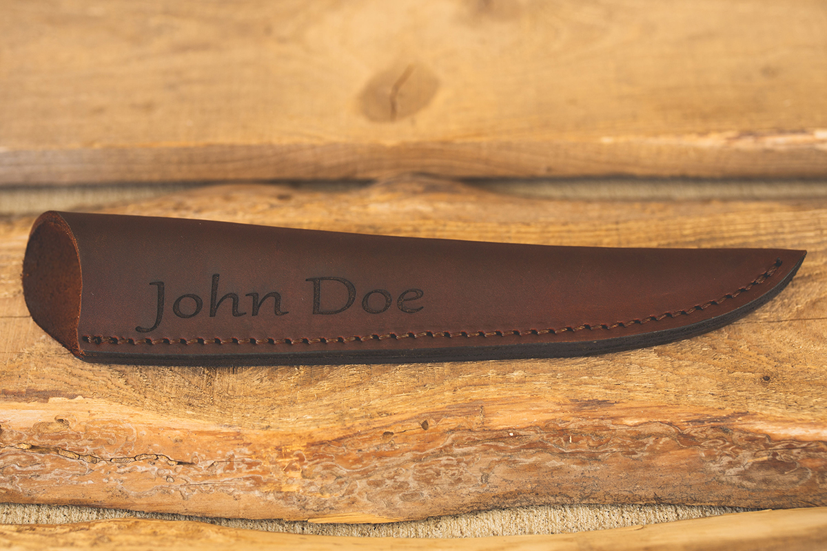 custom engraved knife sheath